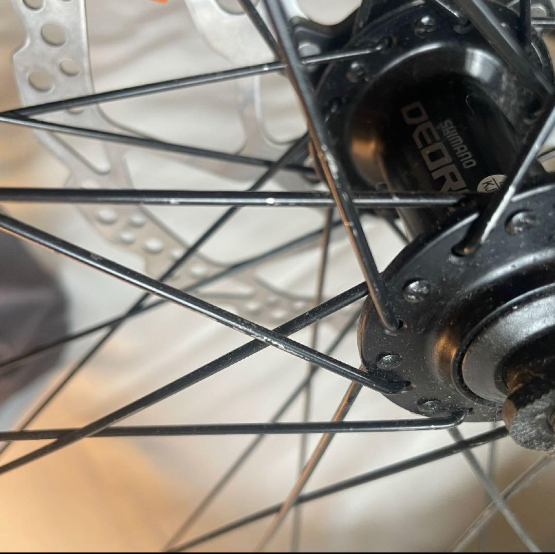 マウンテンバイク用ホイール前後セット 写真内のスプロケットは含みません