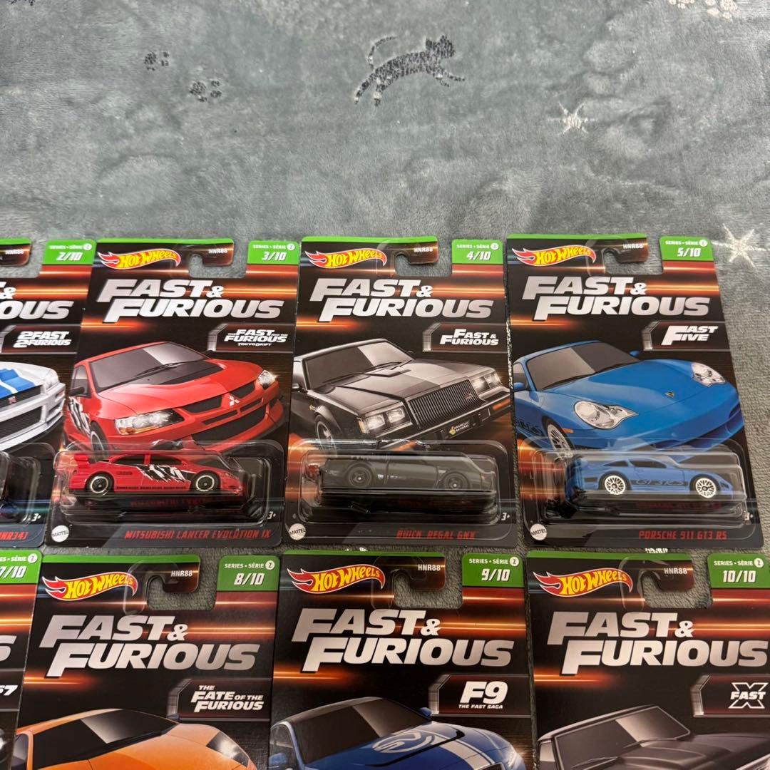 ホットウィール　ヤマダ電機　 限定　ワイルドスピード　アソート　10種コンプ