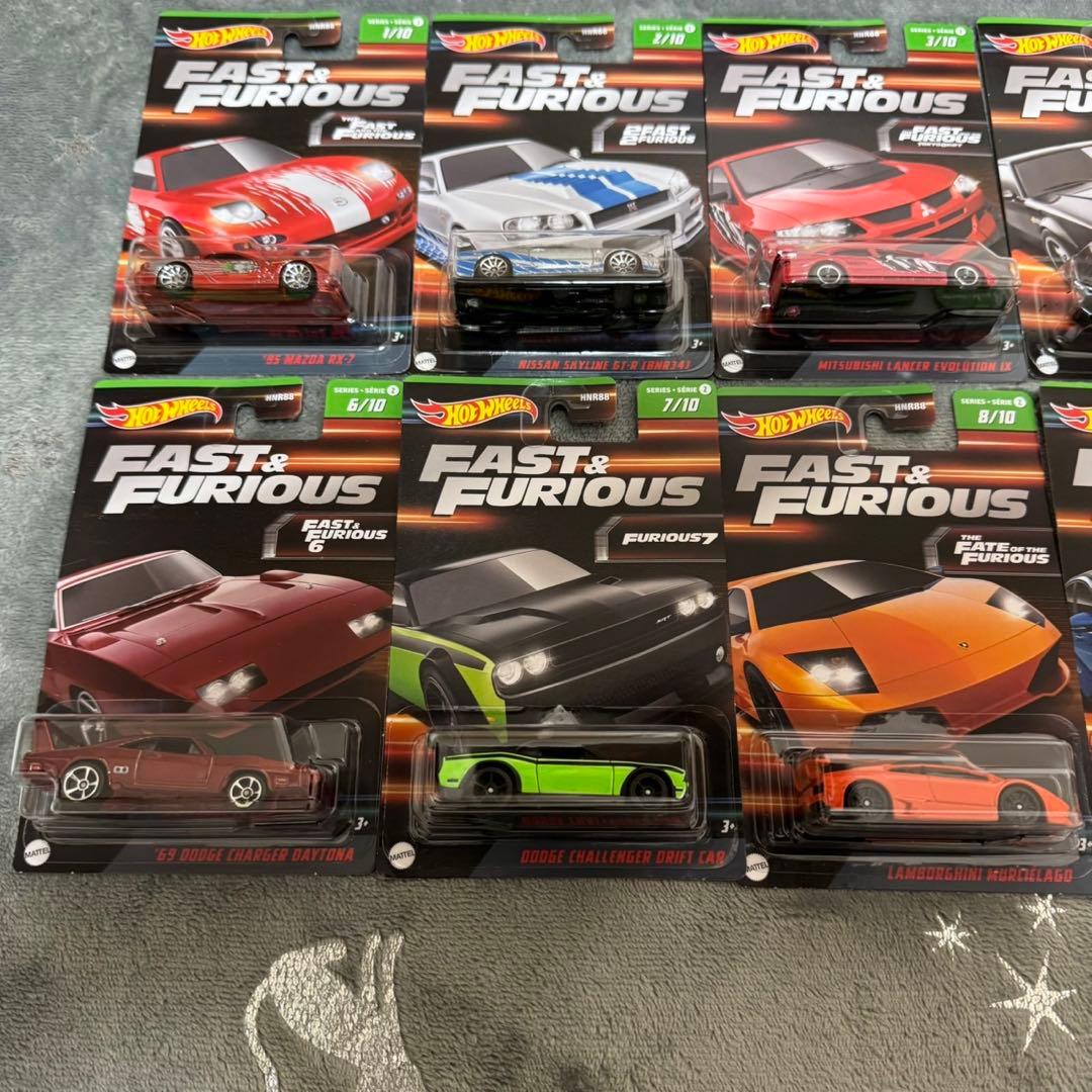 ホットウィール　ヤマダ電機　 限定　ワイルドスピード　アソート　10種コンプ