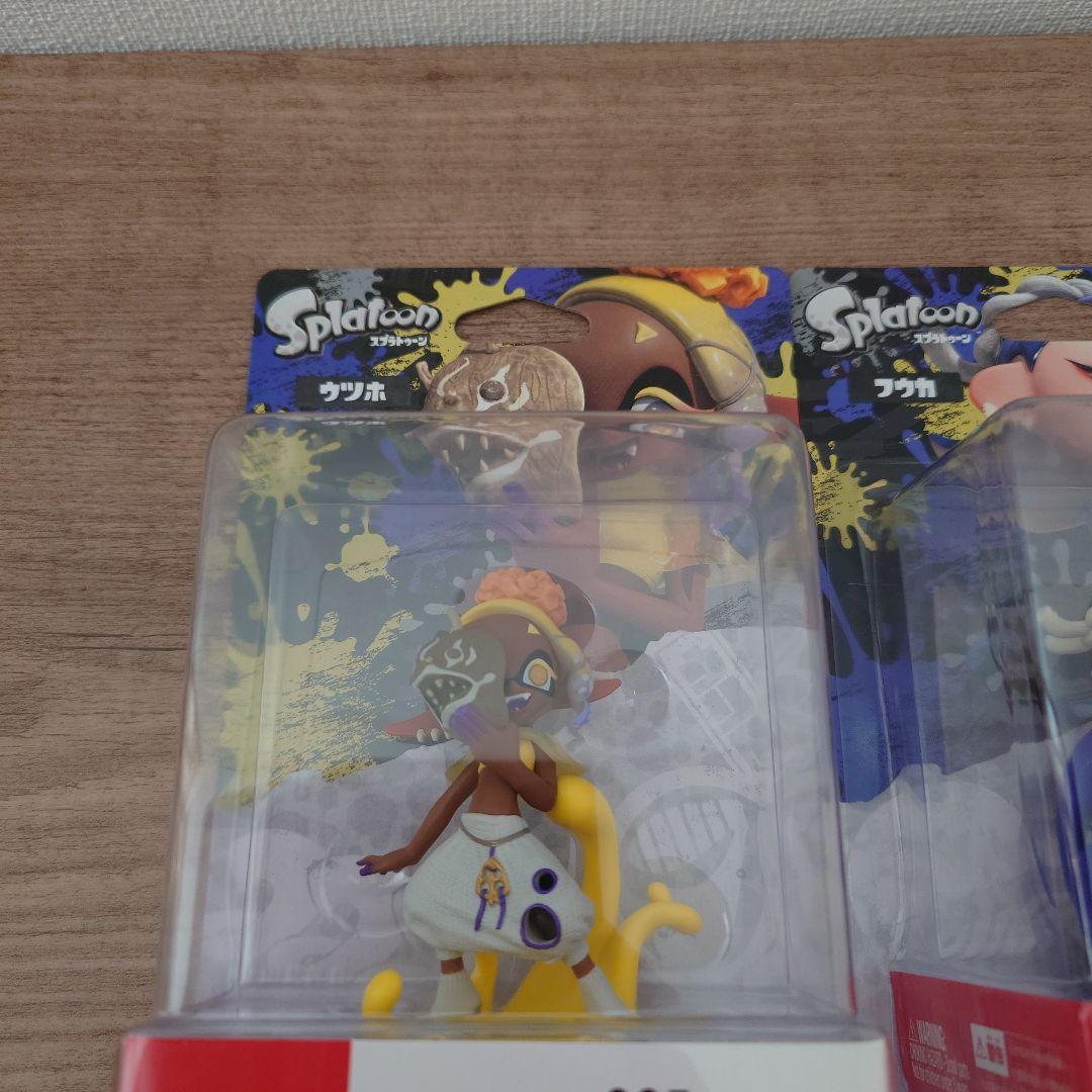 amiibo　フウカ　ウツホ　チューリ　あつ森