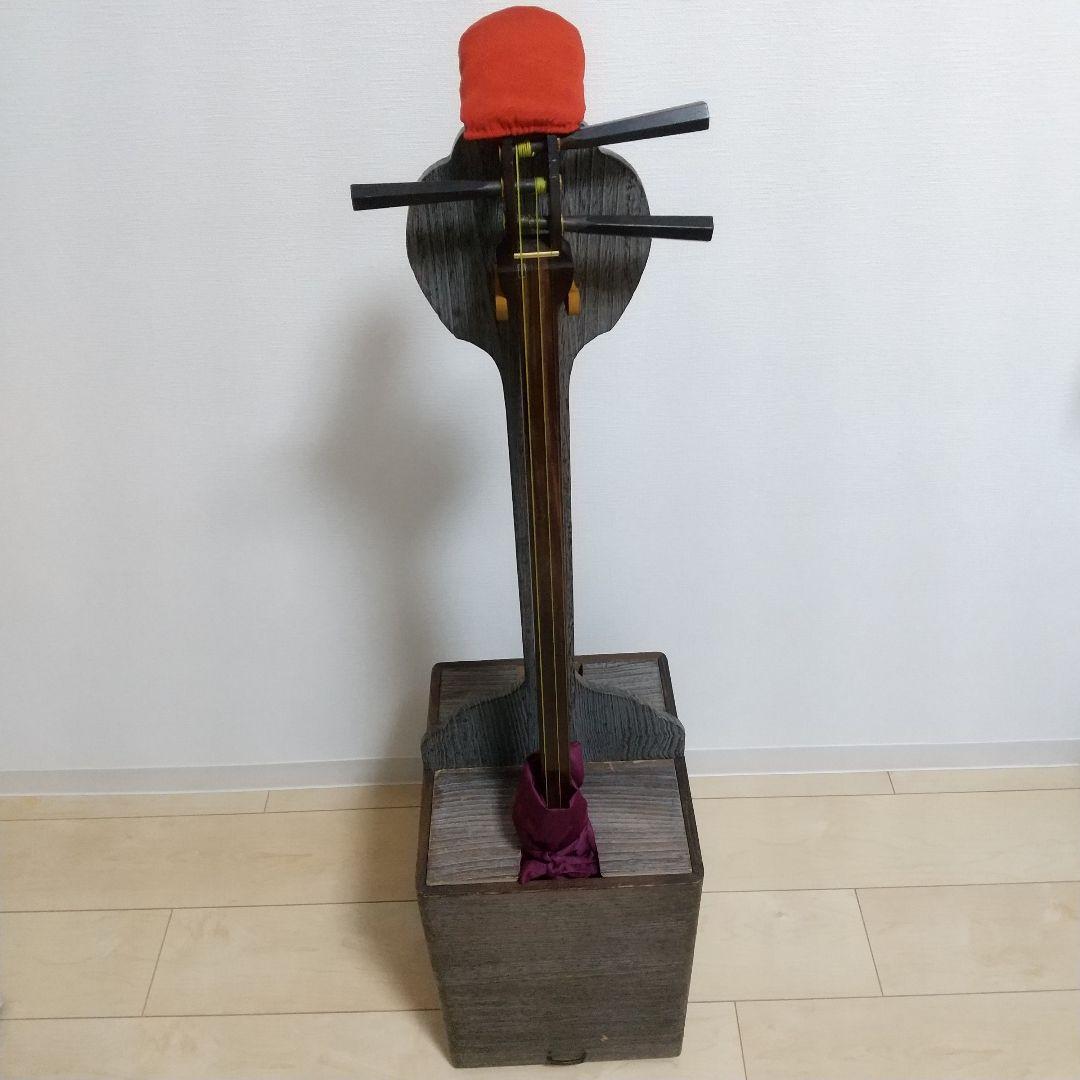 三味線 桐箱スタンド