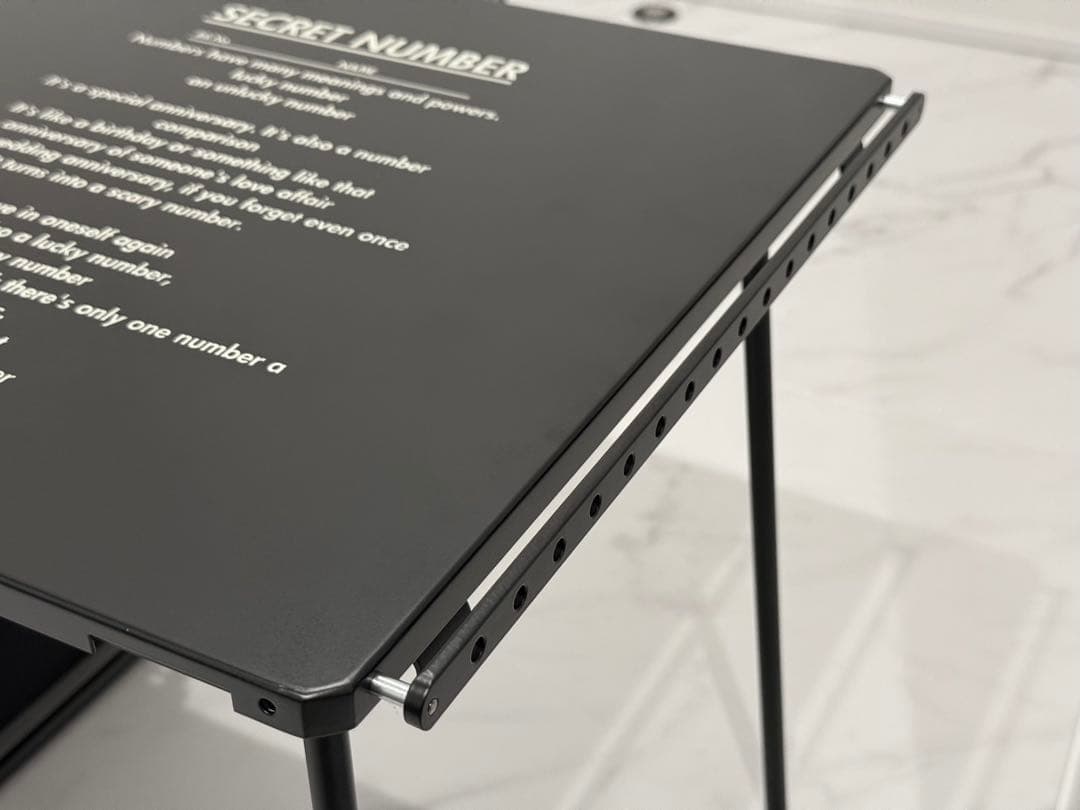 BRUNT シークレット&プロテクションHelinox フィールドデスクカスタム