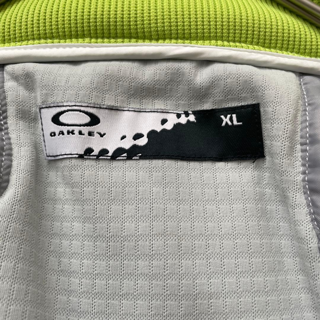 OAKLEY スカル　刺繍　中綿　ジャケット　ウエア　洗える