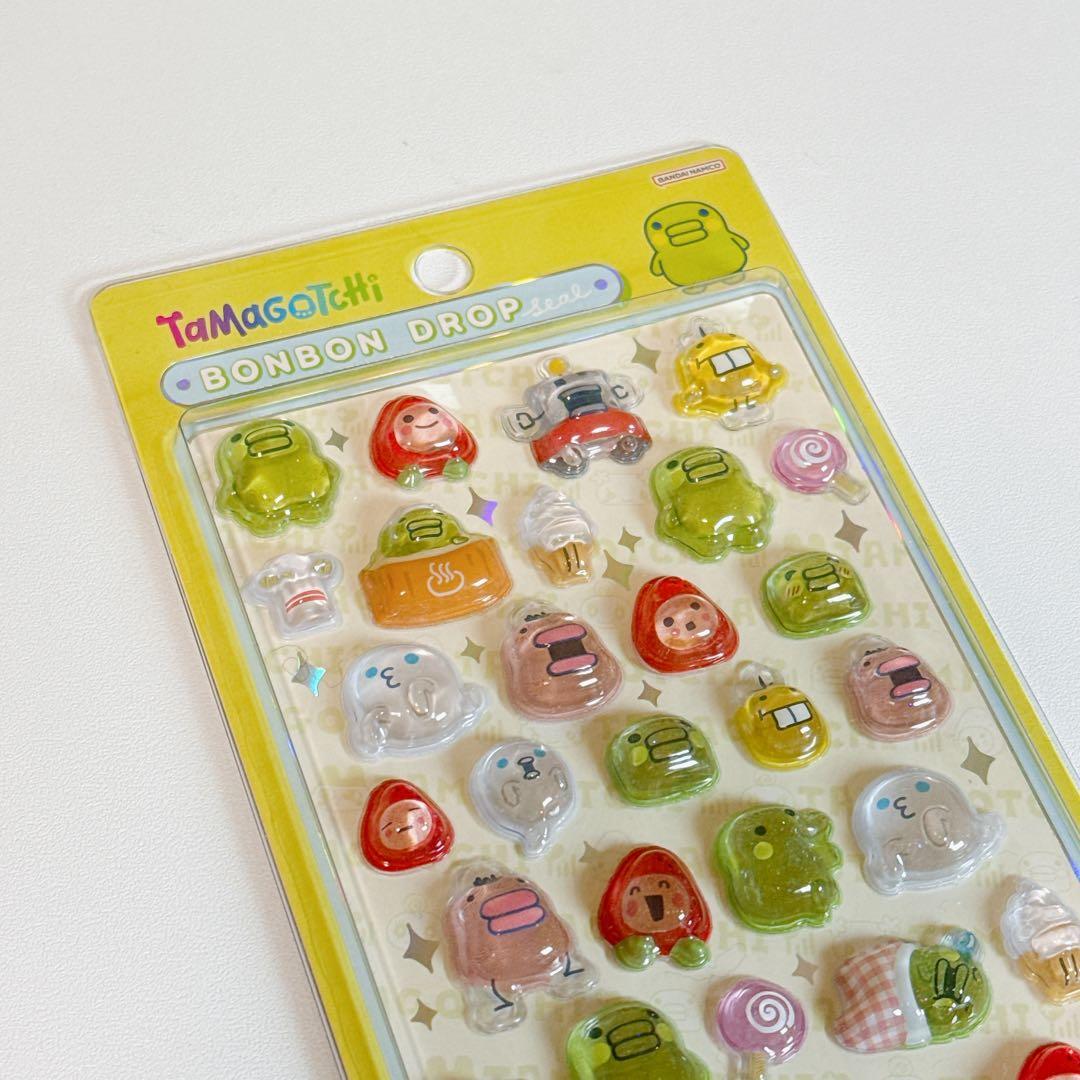 【正規品】たまごっち ボンボンドロップシール 新品 全4種類 コンプリートセット