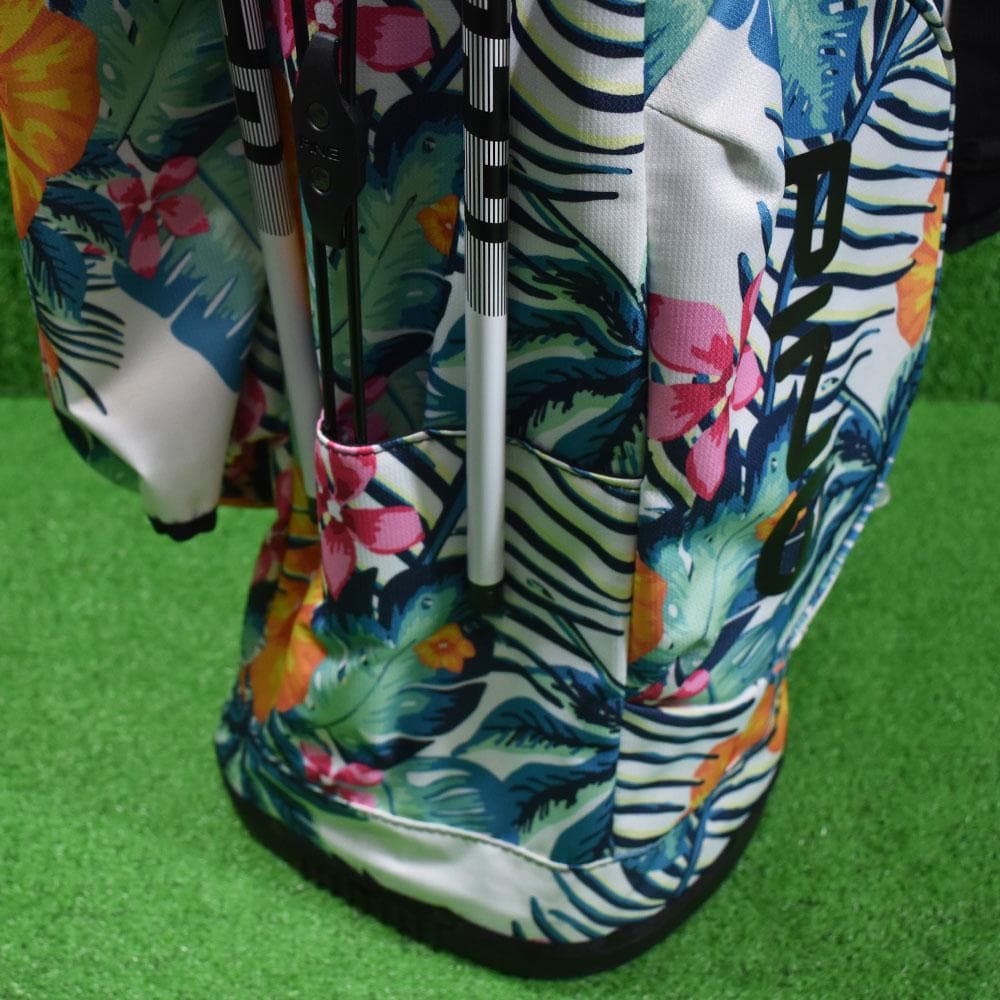 PING/ピン ゴルフ 軽量スリムキャディバッグ【ハイビスカス】美品！