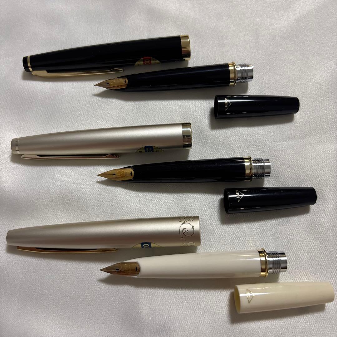PILOT '70s新品 万年筆 18K 3本セット