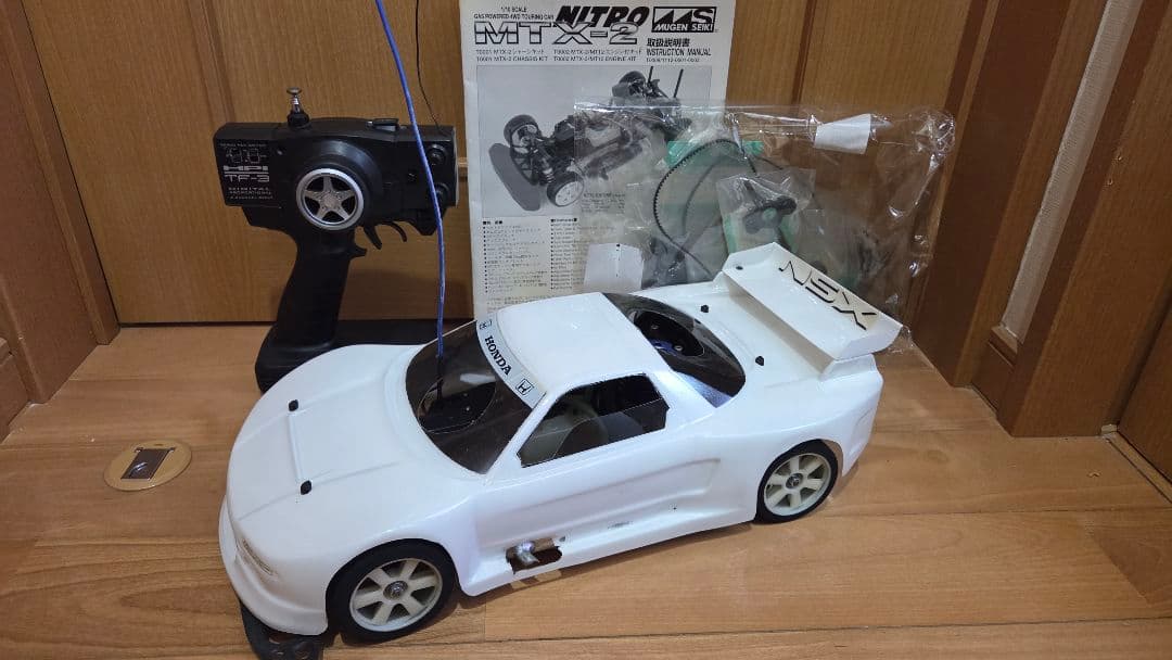 ラジコン エンジンカー 無限精機 MTX-2 中古 メカ付き