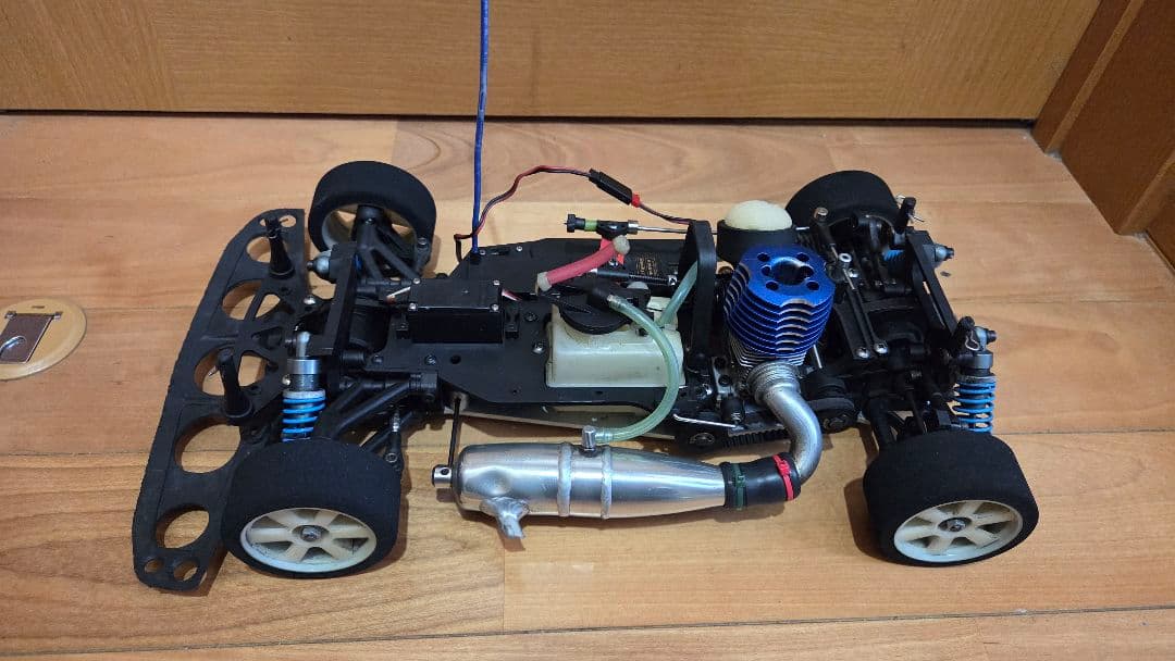 ラジコン エンジンカー 無限精機 MTX-2 中古 メカ付き