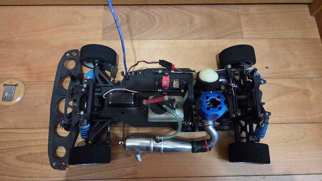 ラジコン エンジンカー 無限精機 MTX-2 中古 メカ付き