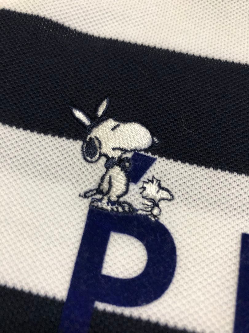 美品　パーリーゲイツ　スヌーピー　ボーダー　ポロシャツ