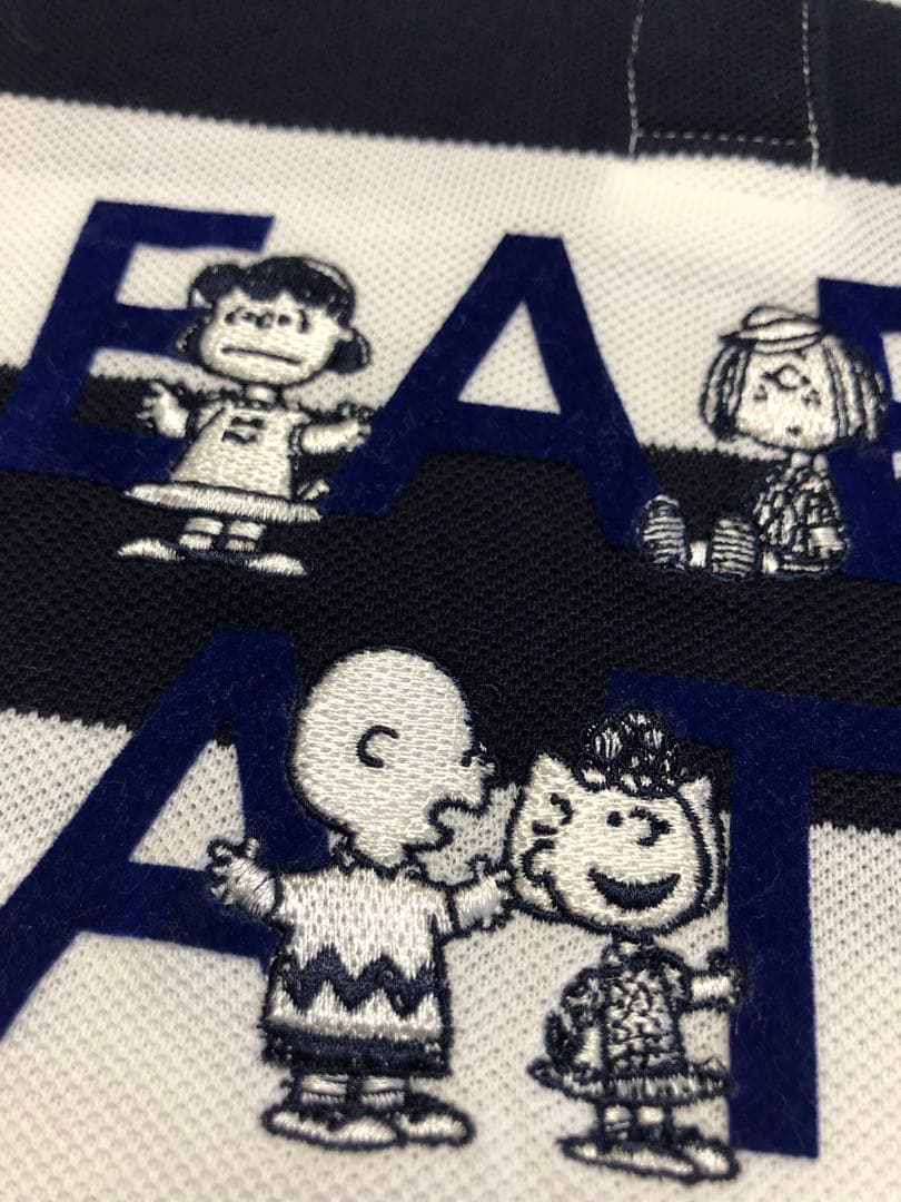 美品　パーリーゲイツ　スヌーピー　ボーダー　ポロシャツ