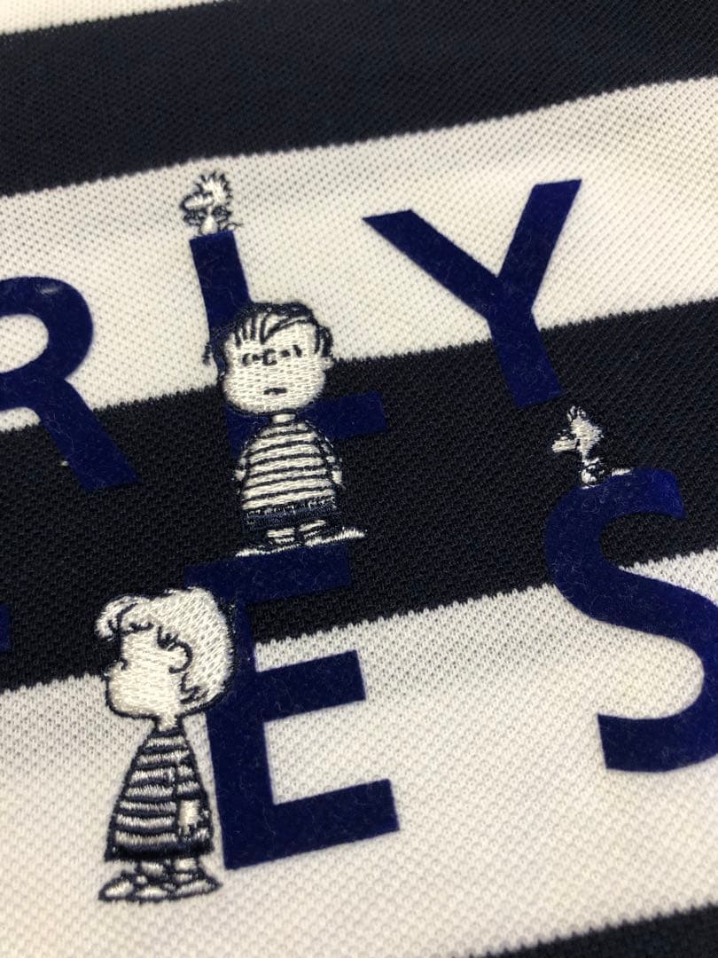 美品　パーリーゲイツ　スヌーピー　ボーダー　ポロシャツ