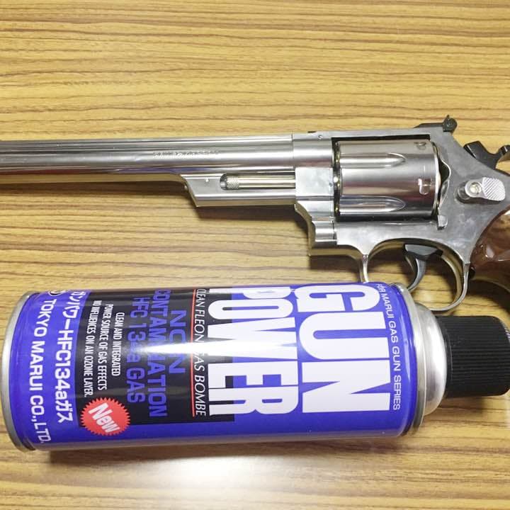 ガスガン マグナム リボルバー ガス付き