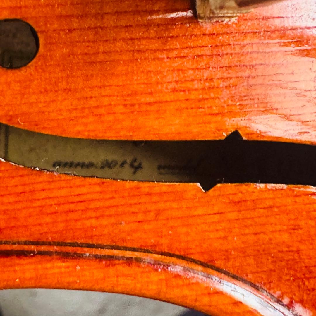 希少虎杢　高級バイオリン　カルロ・ジョルダーノ　1/10弦楽器　音楽