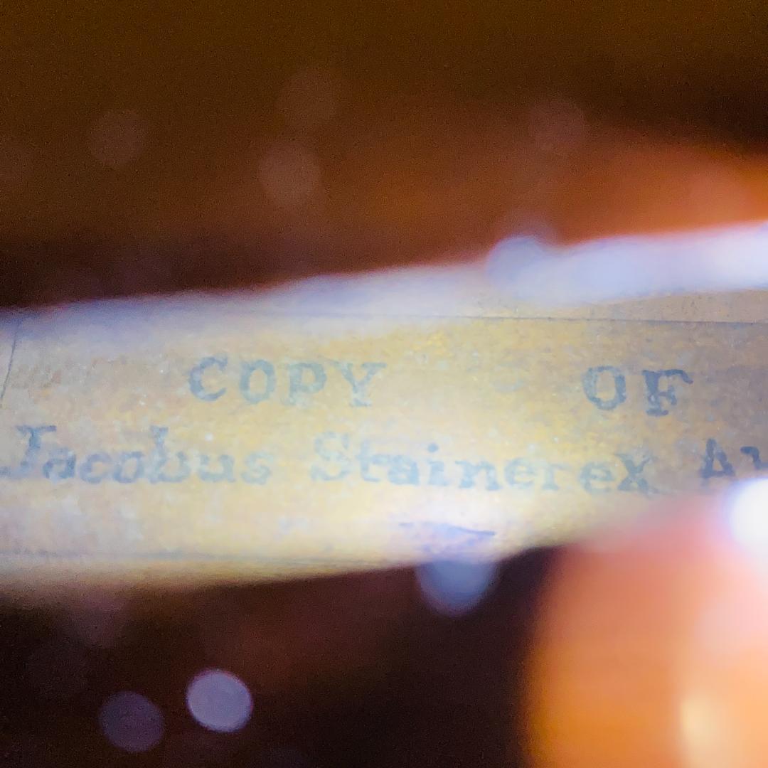 バイオリン　Jacobus Stainer Absam　ヴァイオリン