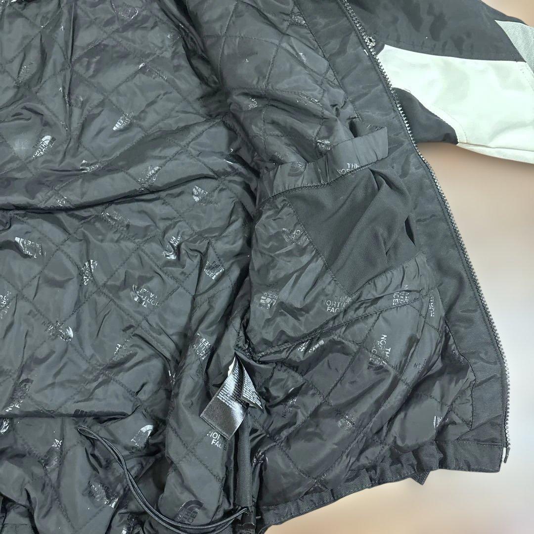 ⑫ THE NORTHFACE STEEPTECH アウター 黒　ナイロン