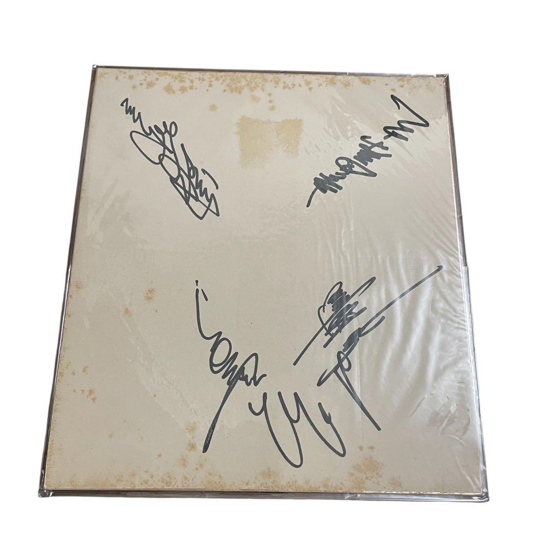 長嶋茂雄 読売巨人軍 直筆サイン 色紙 ジャイアンツ　王貞治 長嶋他