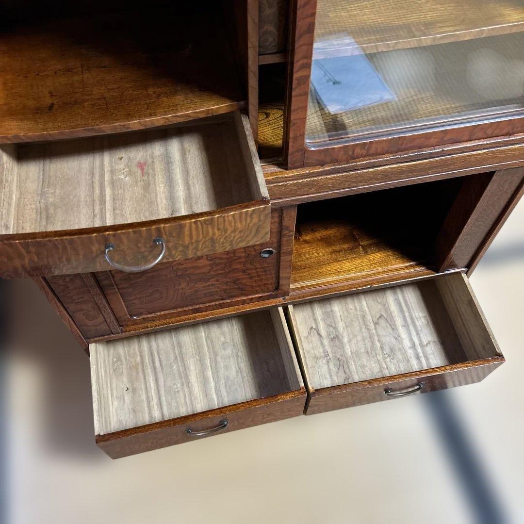 和風木製キャビネット