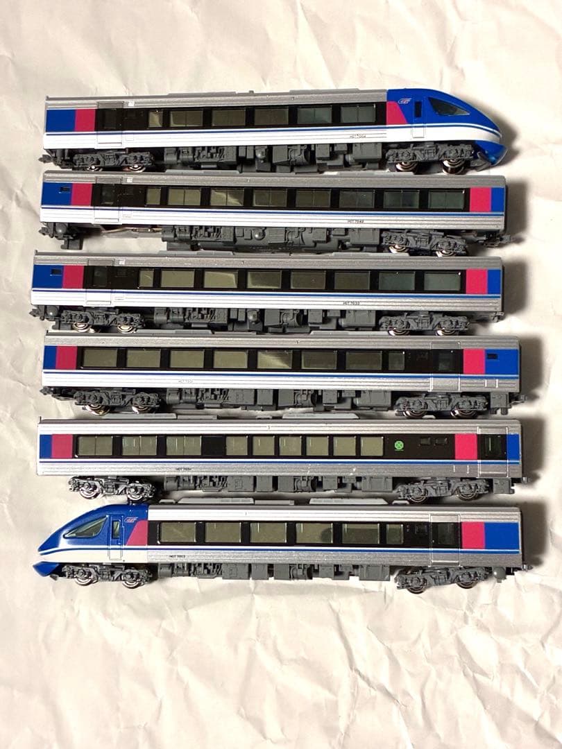 智頭急行HOT7000系6両　kato ライト点灯動力動作確認済　ジャンク品