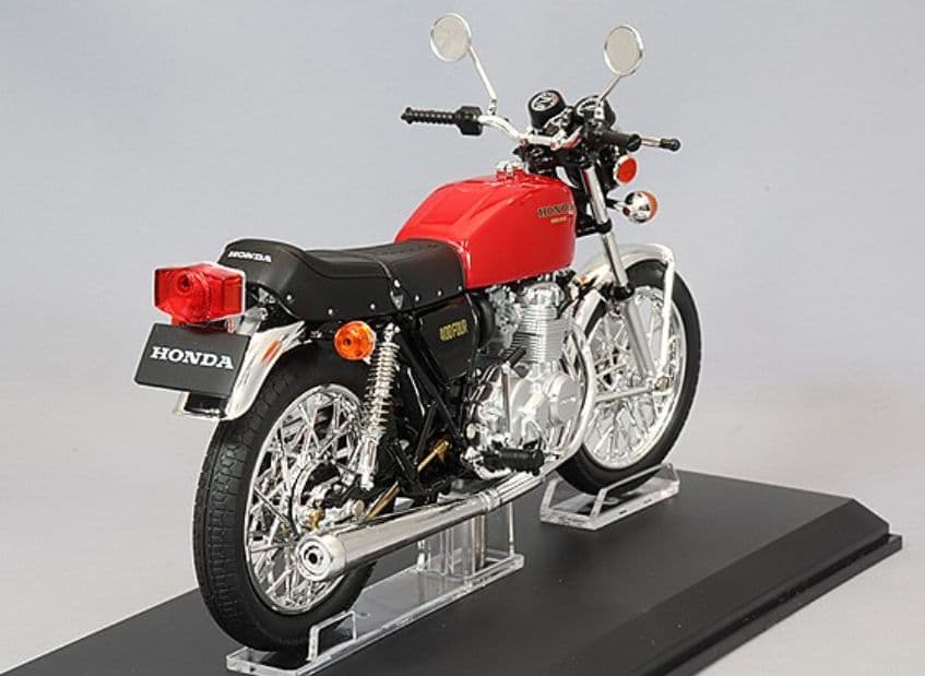 アオシマ スカイネット 1/12 ホンダ CB400FOUR ライトルビーレッド