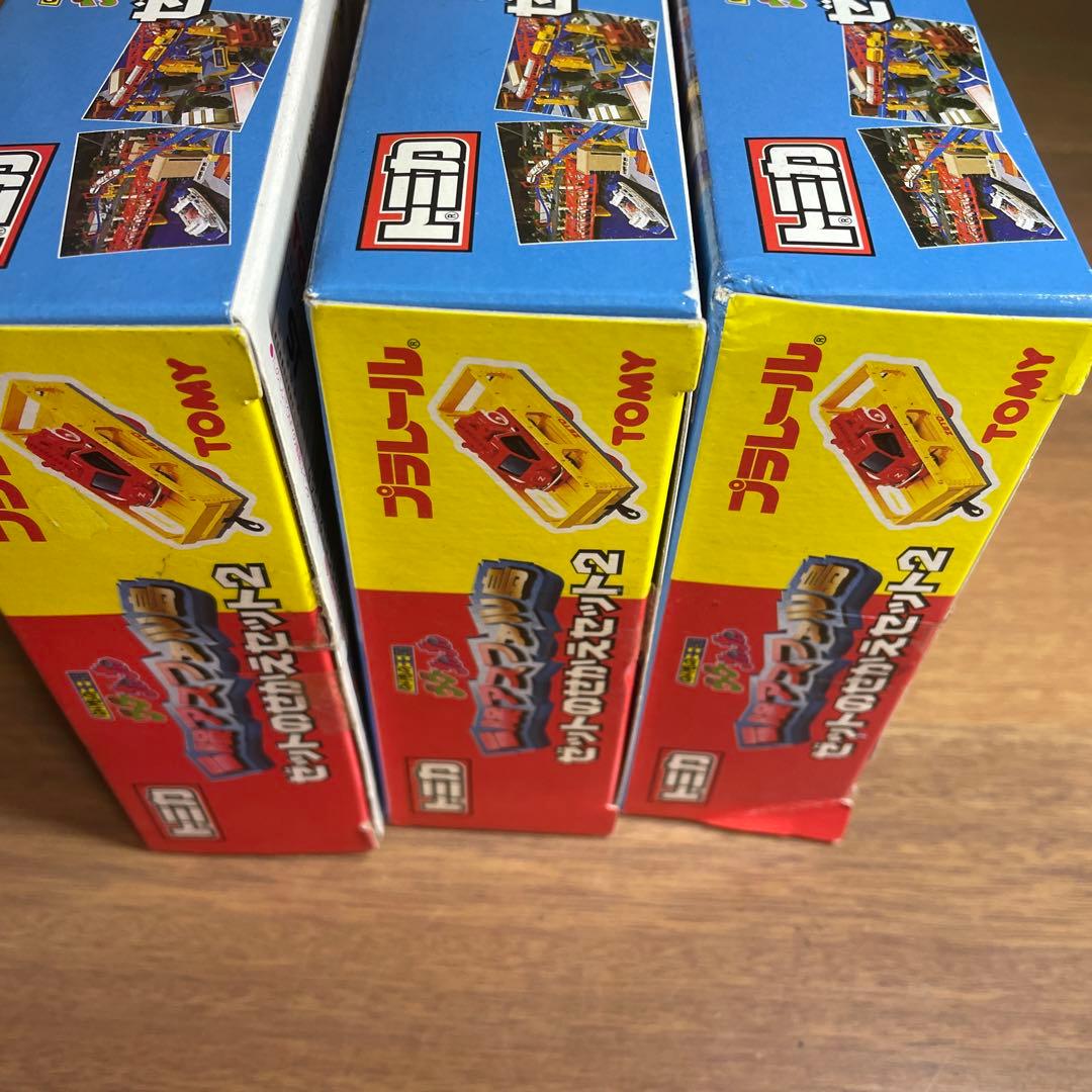 希少トミカ プラレール 冒険アスファル島 ゼットのせかえセット2 ×3