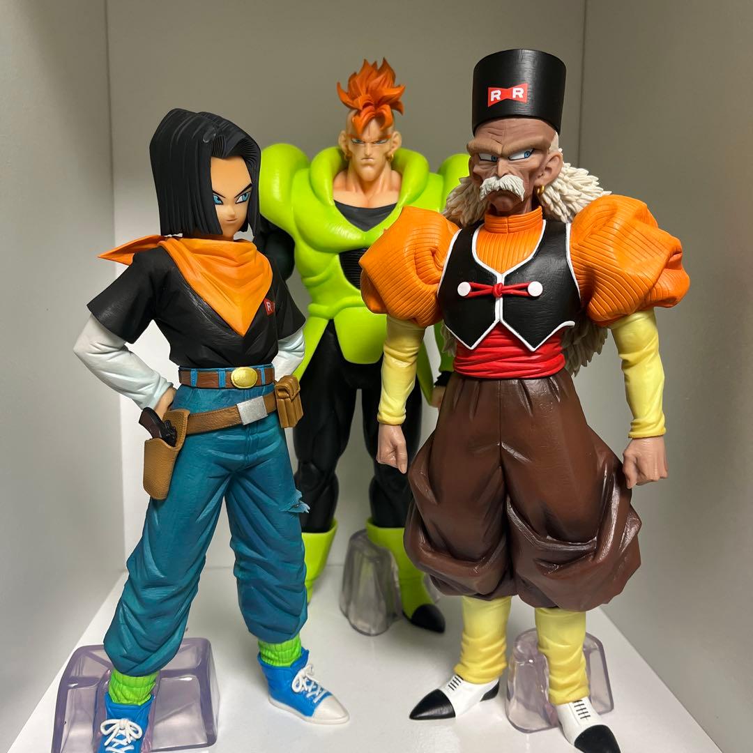 ドラゴンボール一番くじ　人造人間20号　16号　17号セット