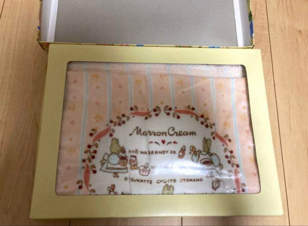 Sanrio Marron Cream うさぎタオル ギフトボックス入り