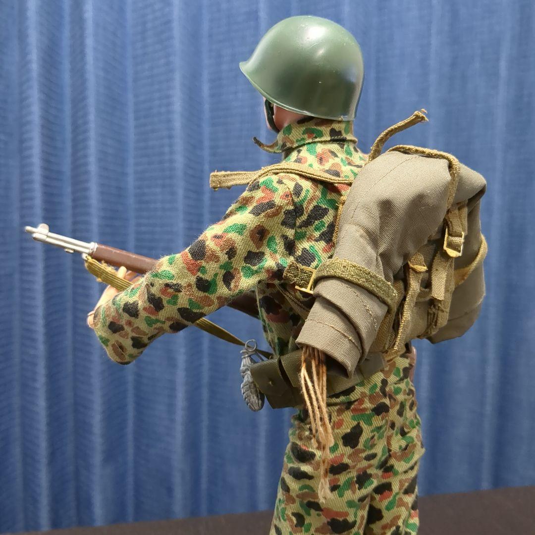 60年代ハスブロ　GIJOE （giジョー）箱付き 通信器　背嚢　ポンチョなど