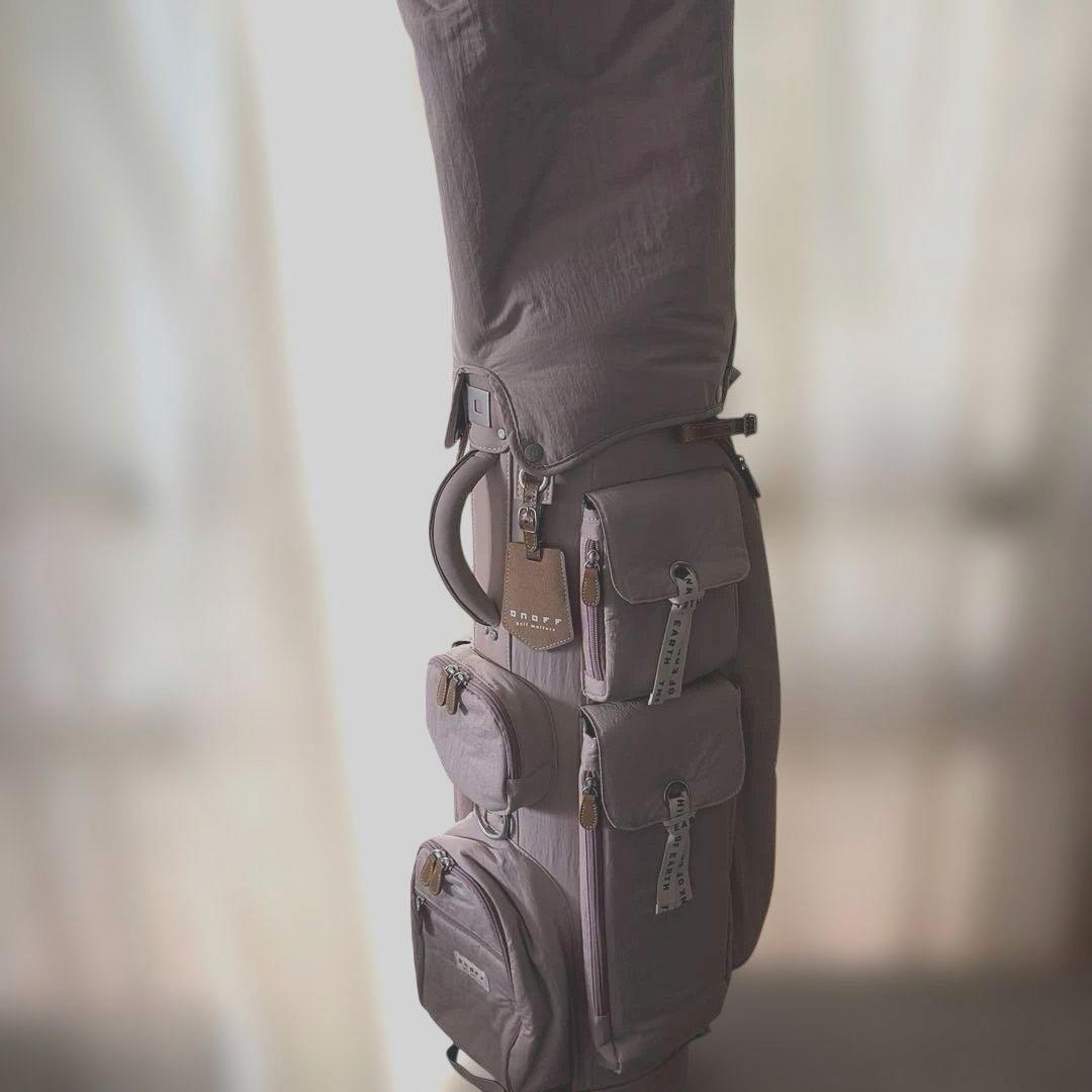 ONOFFキャディバック　ダスティピンク