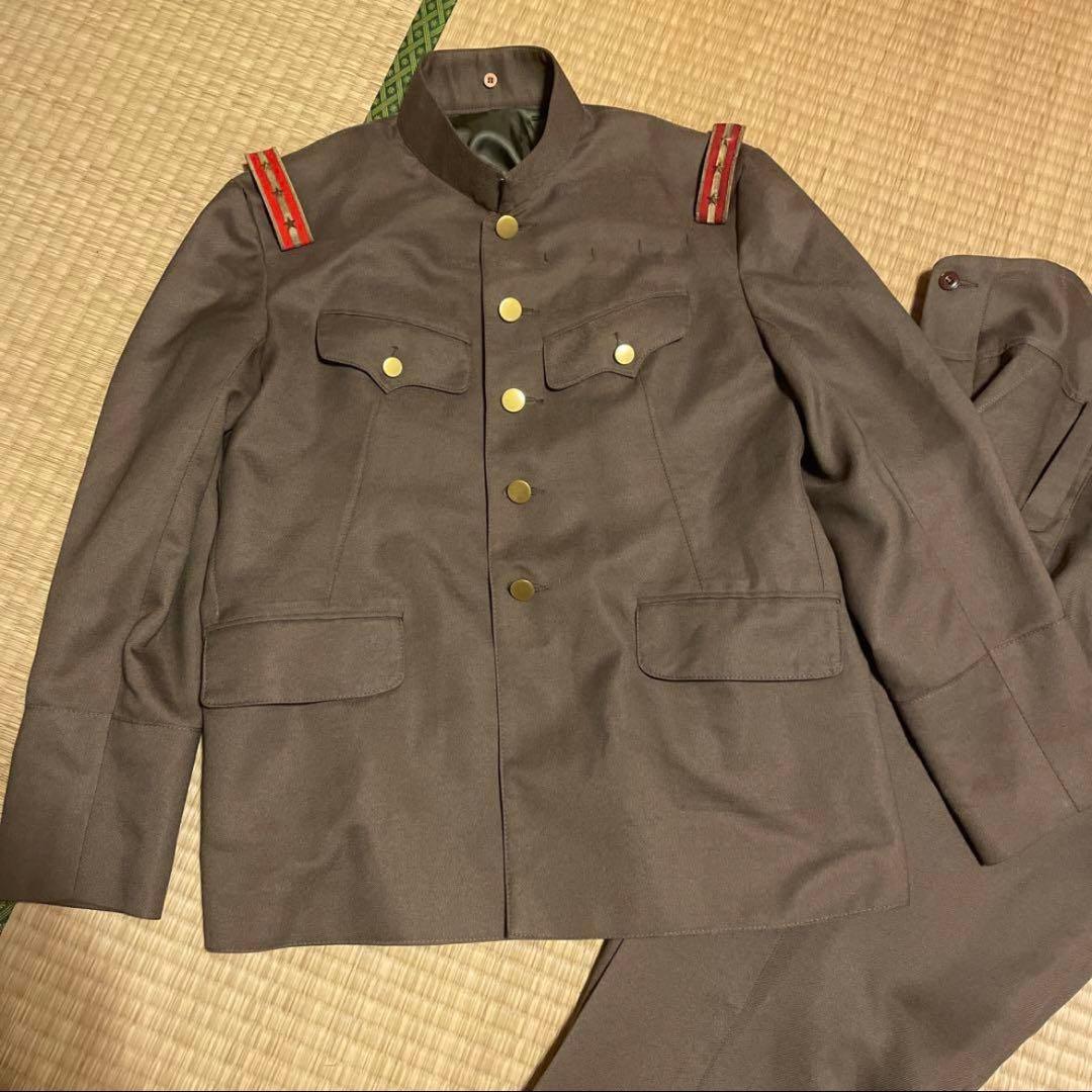未使用 大日本帝国陸軍 IJA 将校 軍服 昭五式軍衣 長袴 衣装 軍装