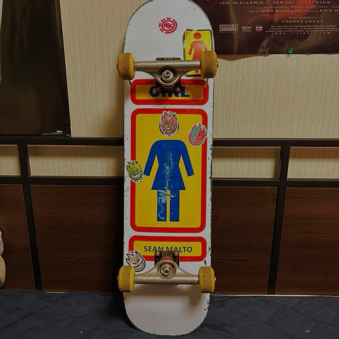 【〜1/16限定価格】スケートボード　GIRL×THRASHER コンプリート