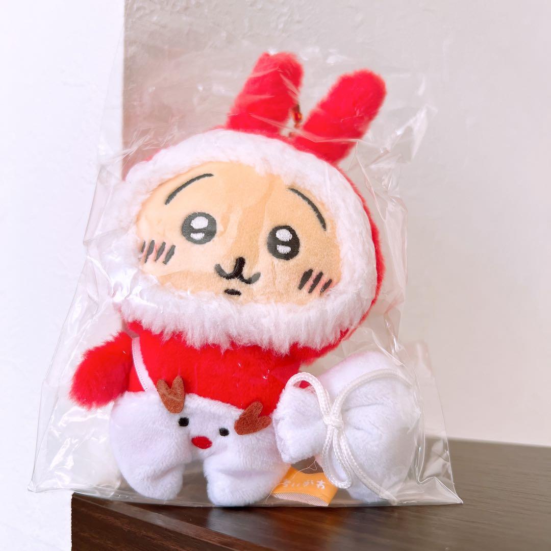 ちいかわ　うさぎ　クリスマスなぷちミニマスコット