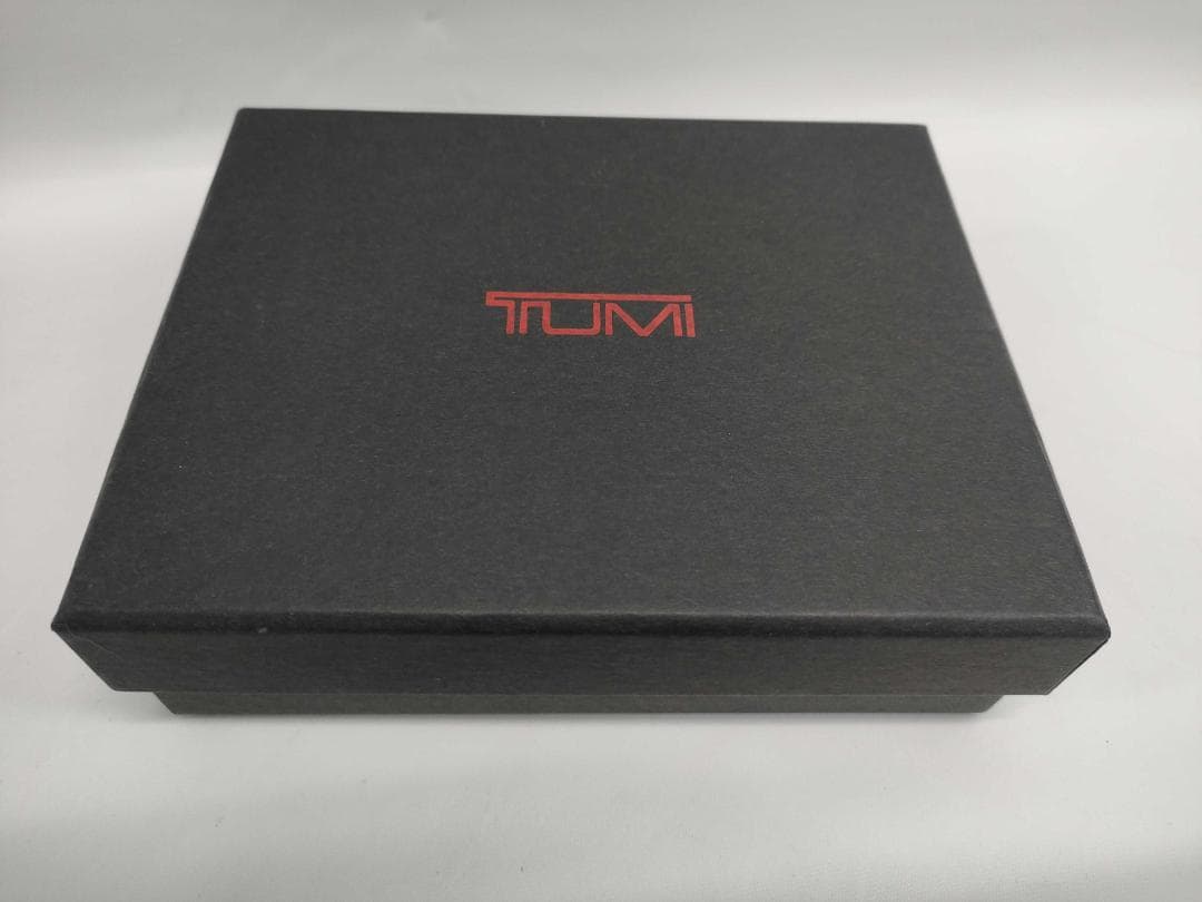 美品 箱付 TUMI ALPHA SLG パスポートケース 黒 多収納 102