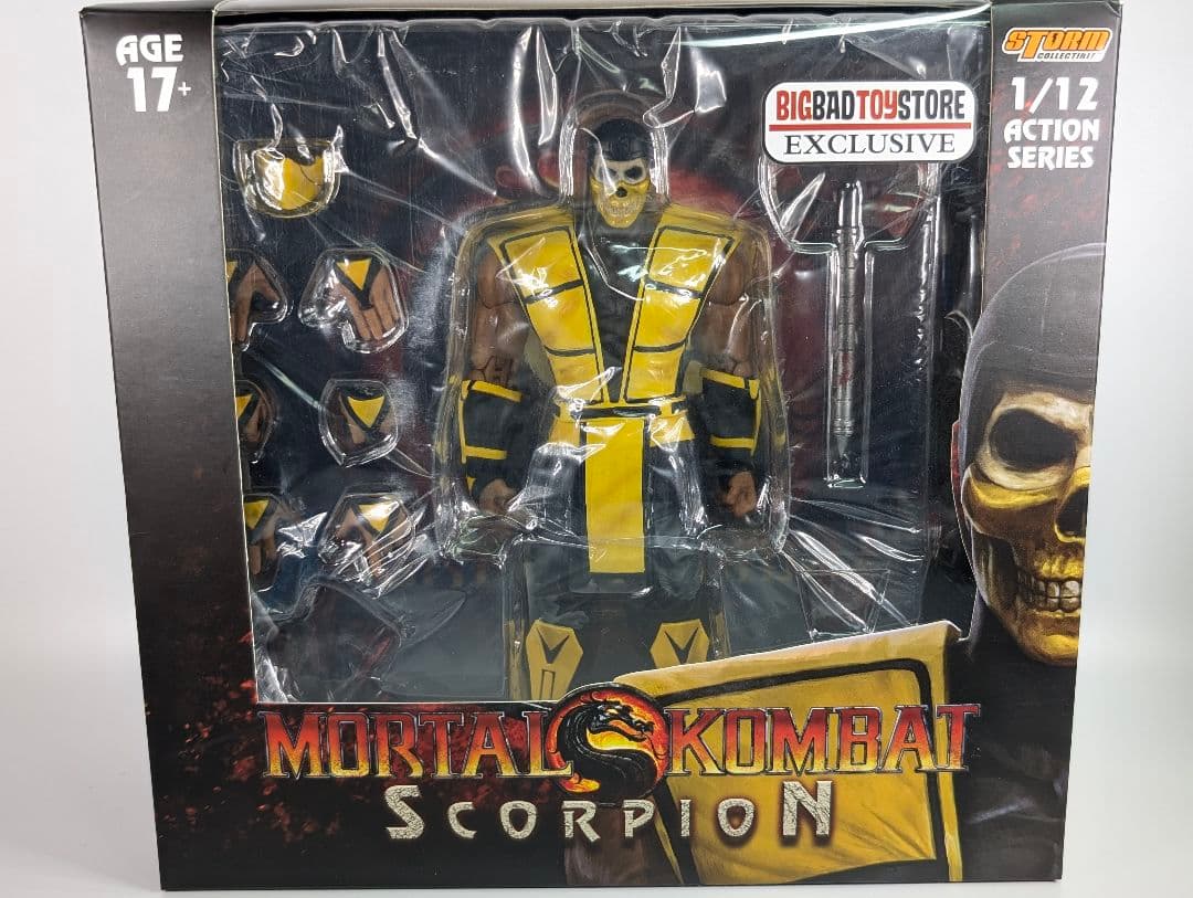 スコーピオン　BBTS限定版　ストームコレクティブルズ　モータルコンバット