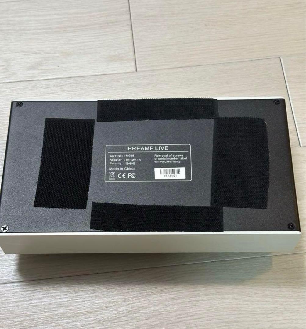 値下げ期限有り　MOOER PREAMP LIVE ギターエフェクター