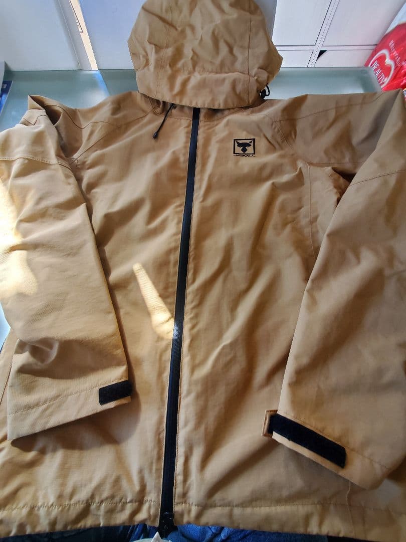 JACKALL ハードシェルジャケット M ベージュ