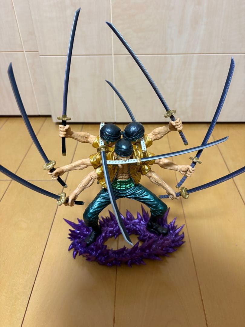 【箱あり】ワンピース 一番くじ 魂豪示像　ゾロ(ラストワン)　ミホーク　リューマ