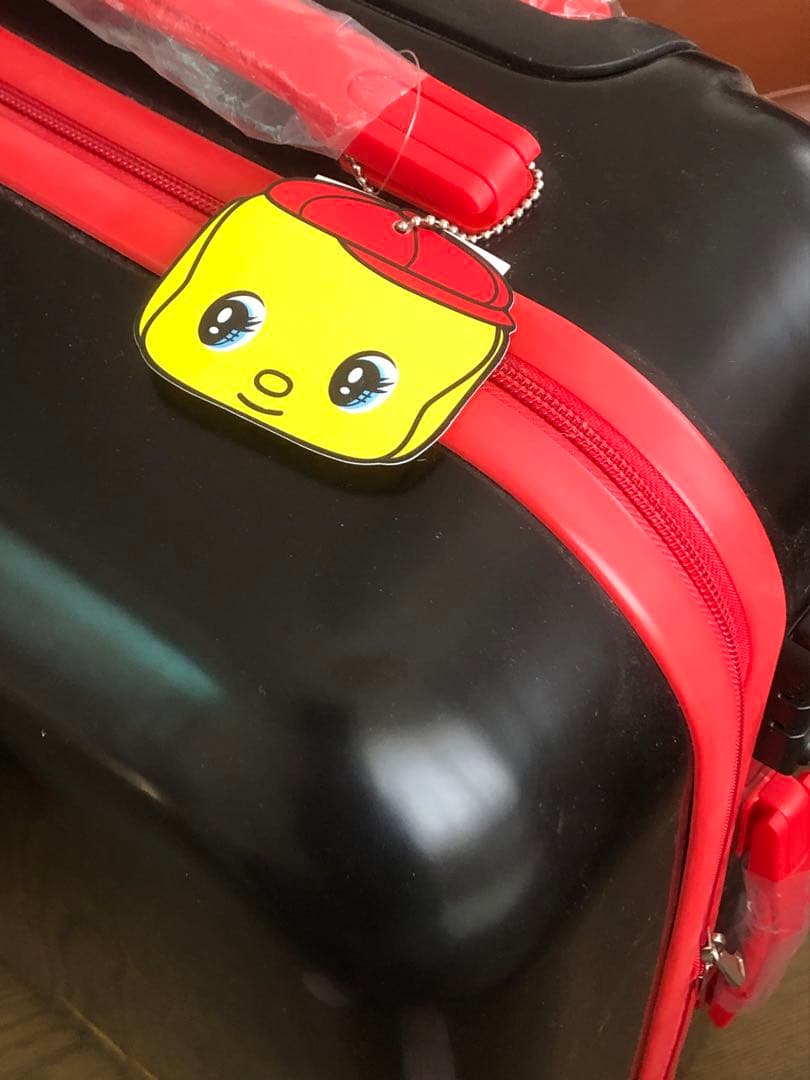 希少♦️フエキくん♦️キャリーバック♦️ブラックM♦️どうぶつのり♦️送料込