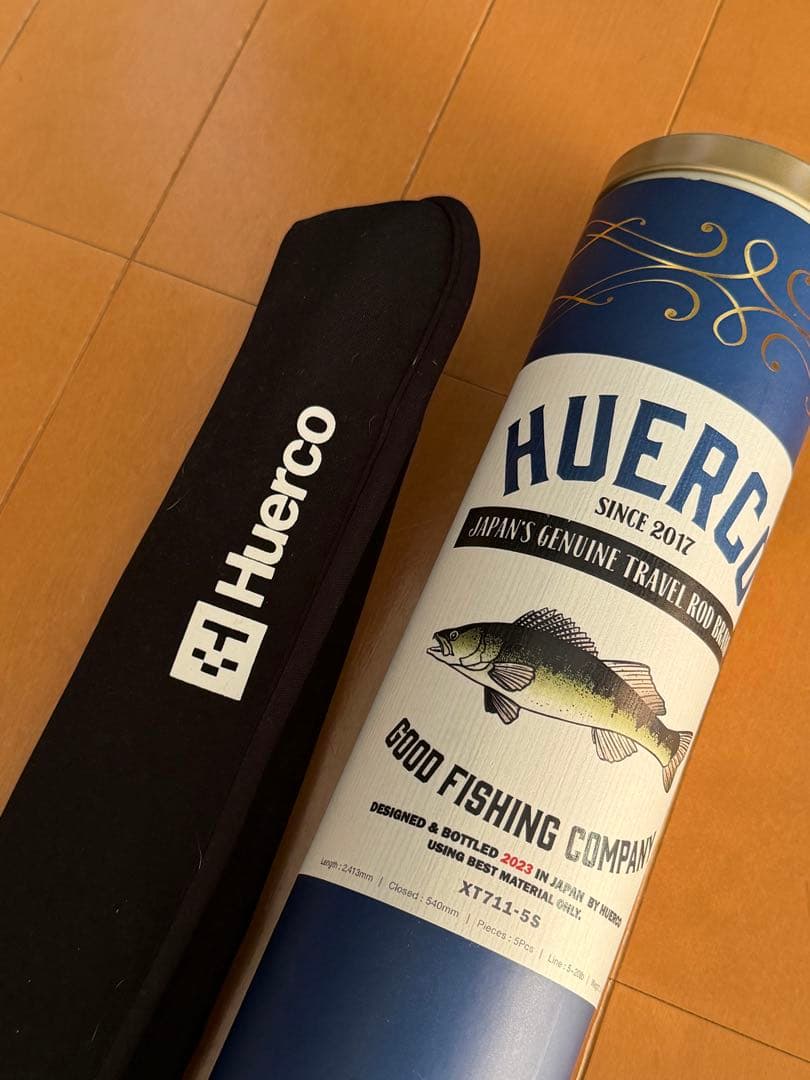 Huercoルアーロッド XT711-5S 7'11\"ft