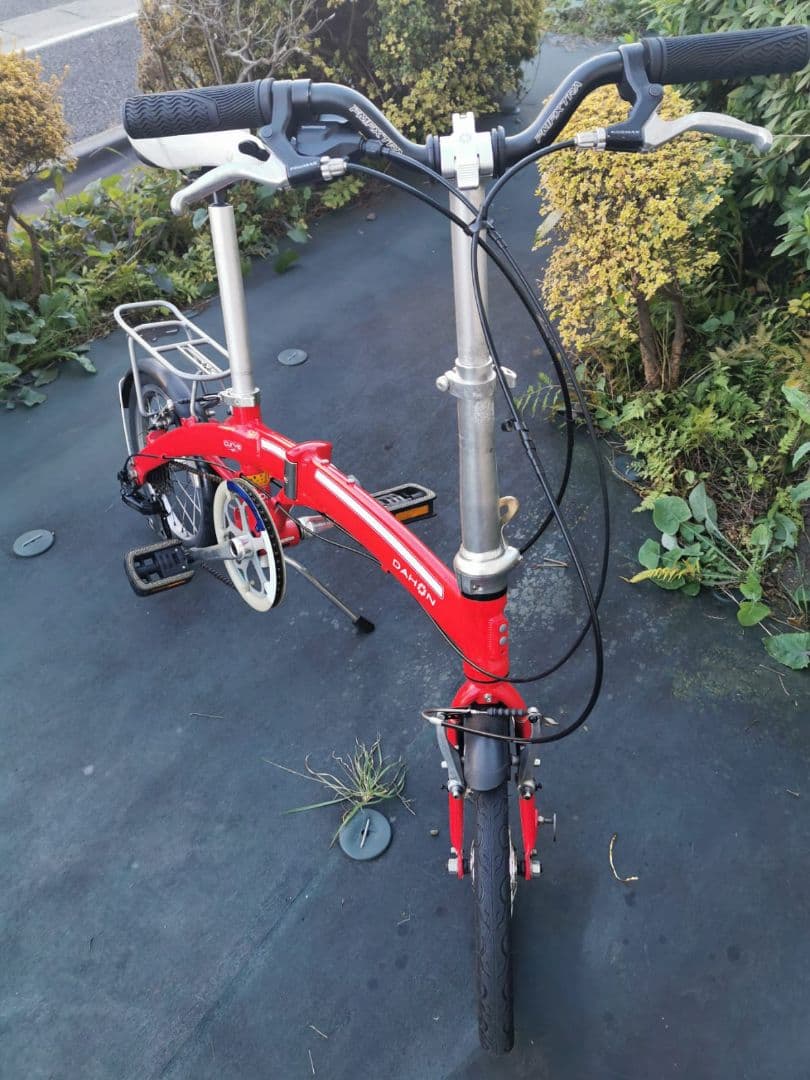 DAHON D7 折りたたみ自転車 レッド