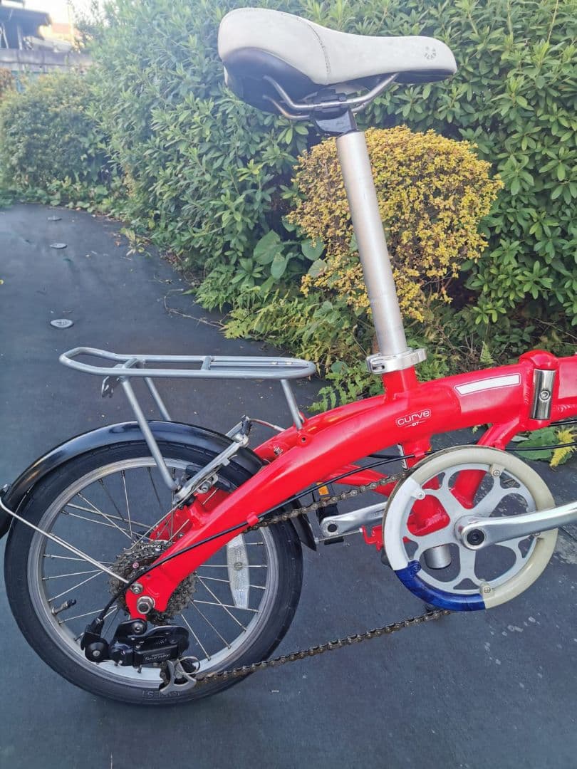 DAHON D7 折りたたみ自転車 レッド