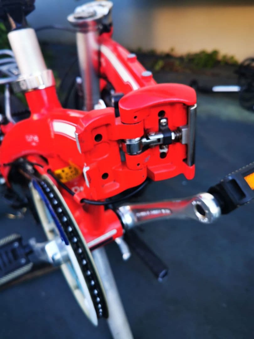 DAHON D7 折りたたみ自転車 レッド