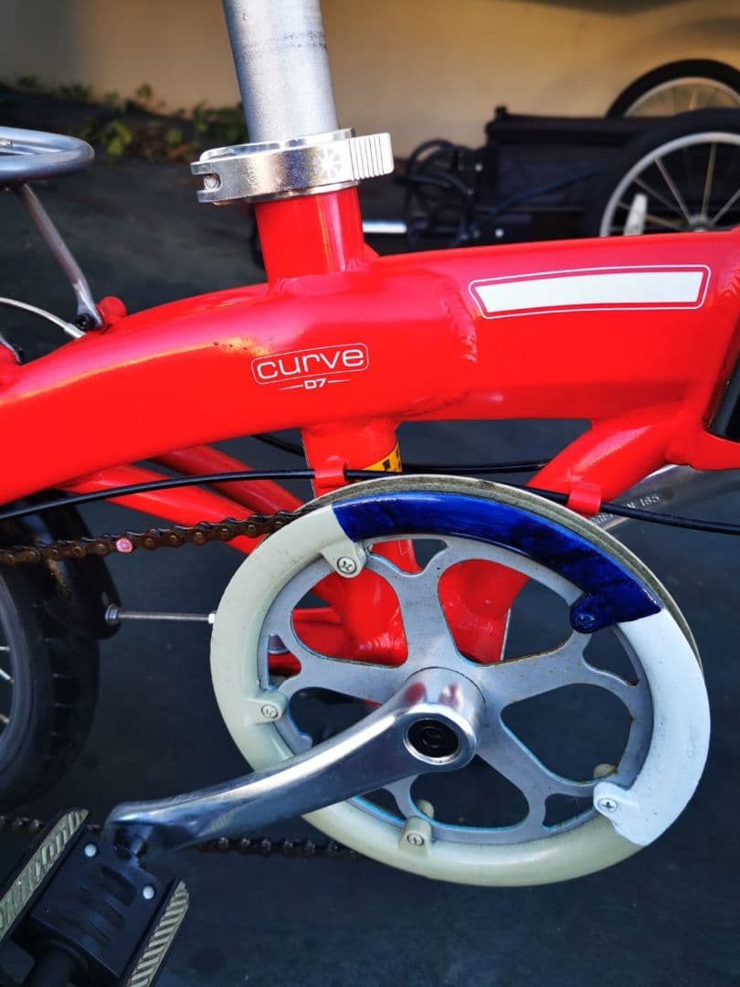 DAHON D7 折りたたみ自転車 レッド