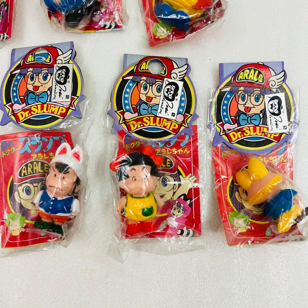 当時物／激レア 未開封品 ポピー アラレちゃん 消しゴム 彩色 13種