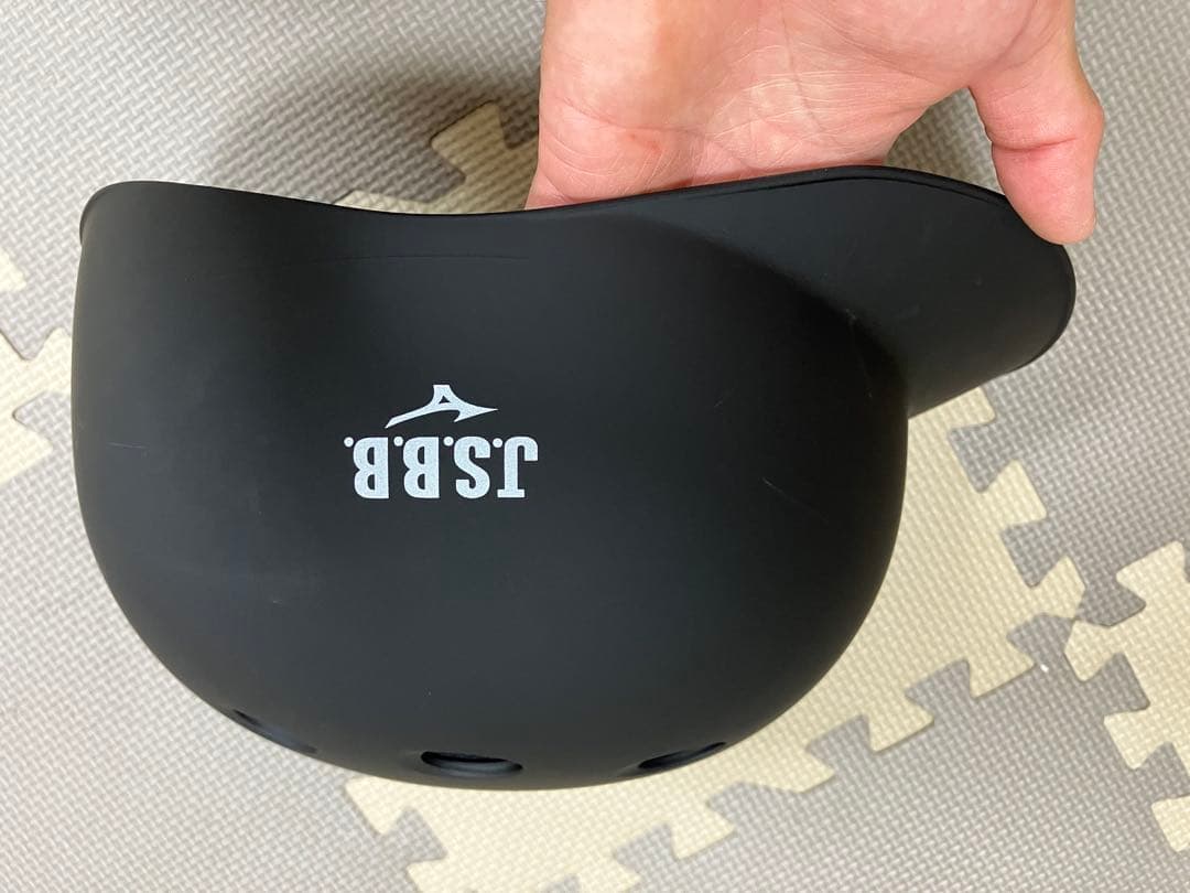 野球　JSSB キャッチャーヘルメット マットブラック サイズM