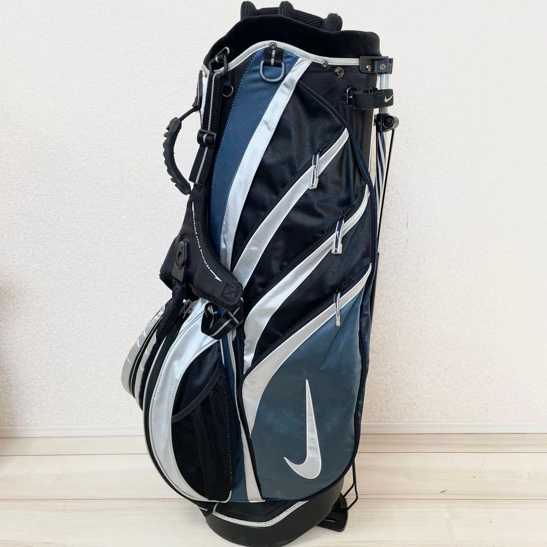 【良品】ナイキゴルフ　キャディバッグ　スタンド　8.5型