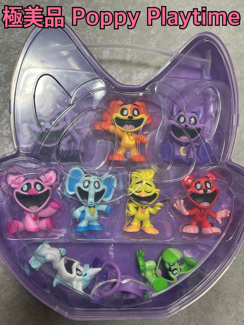 極美品 Poppy Playtime ミニフィギュア　10体セット ケース付
