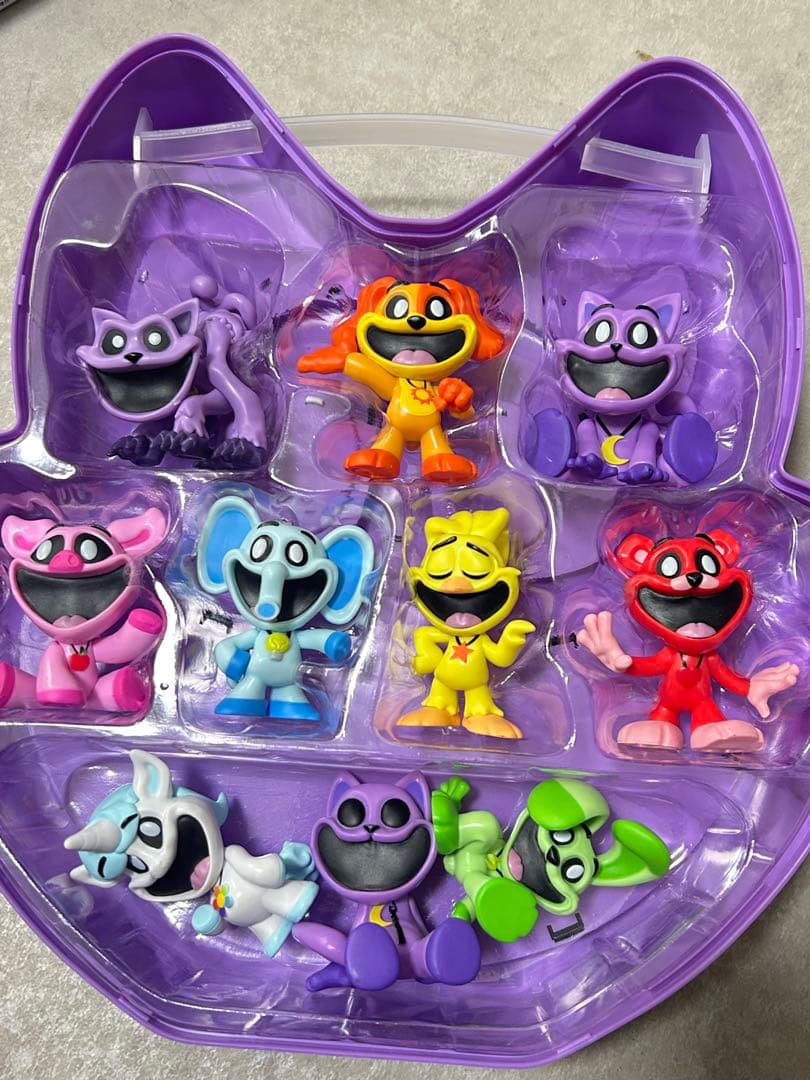 極美品 Poppy Playtime ミニフィギュア　10体セット ケース付