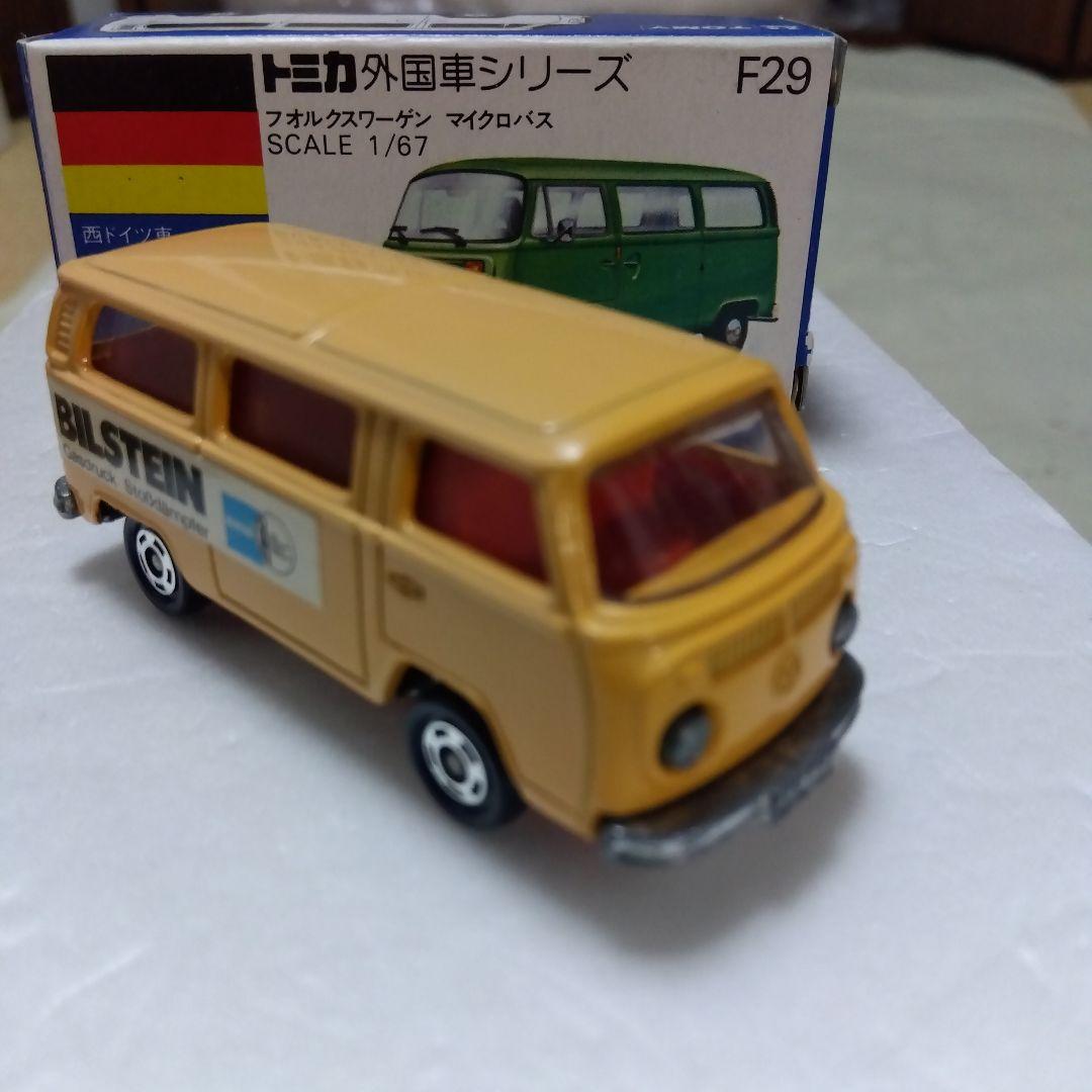 トミカ青箱　フォルクスワーゲン マイクロバス F29（BILSTEINサービス）