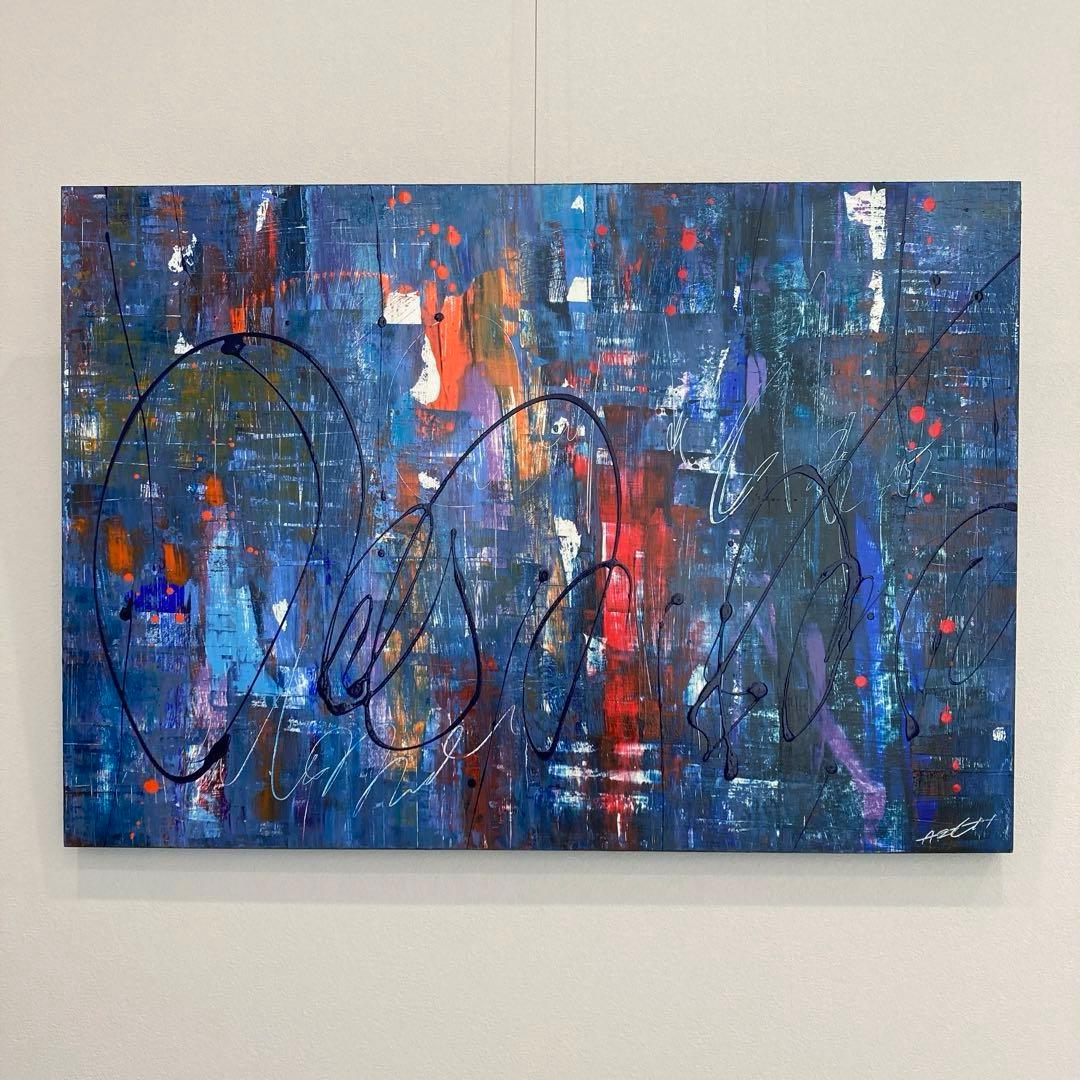 抽象画 アート パネル クール モダン 絵画 インテリア 現代アート 原画